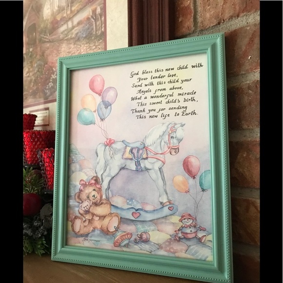 Rare VTG Home Interiors Carousel Horse Picture⚡FINAL SALE - Picture 1 of 8